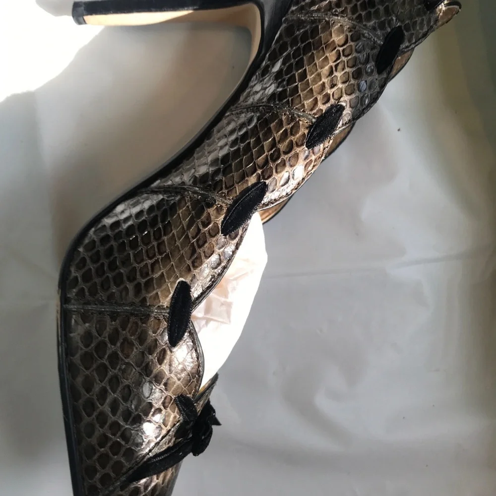 Randolph Duke elegant snakeskin